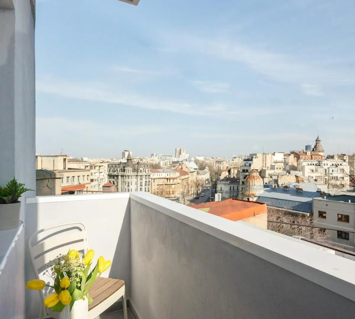 ブカレストStunning Views 3Br Sunny Flat - 3 Superb Balconiesアパートメント 0*, ブカレスト ルーマニア